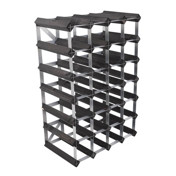 The Swedish Wine Rack Factory Vinstativ 30 flasker montert svart