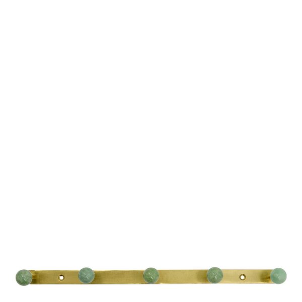 House Doctor Ball knaggrekke 35x2x5 cm aqua