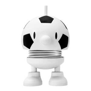 Hoptimist Bubmle fotball liten hvit