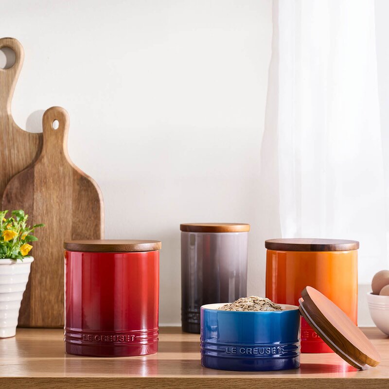 Le Creuset Signature krukke 1,1L volcanic