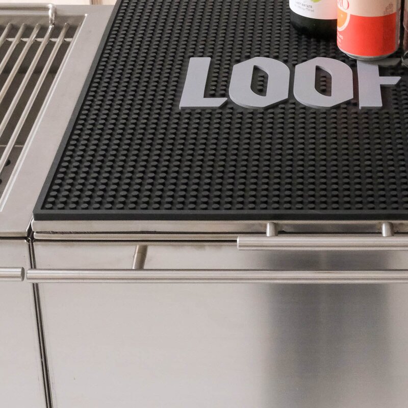 Looft Barmatte stor 50x50 cm svart