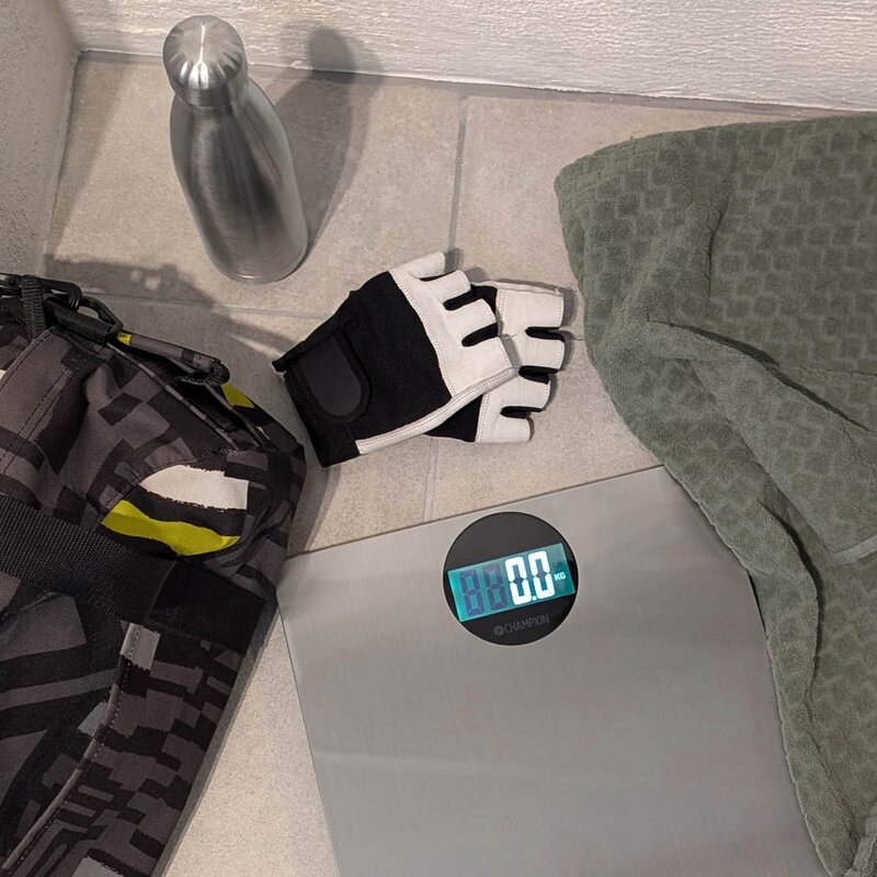 CHAMPION Badevekt PV400 31,1x2,2x29,1 cm rustfritt stål