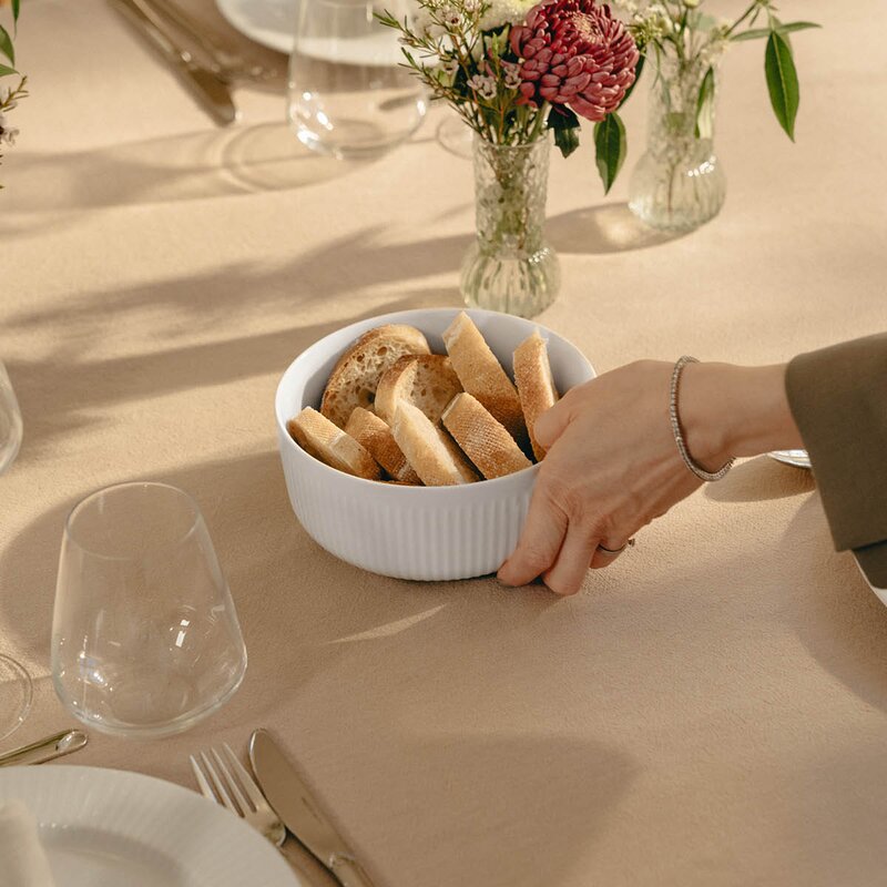 Eva Trio Legio Nova skålsett sylinder 3 stk 1L, 2,1L 3,75L hvit