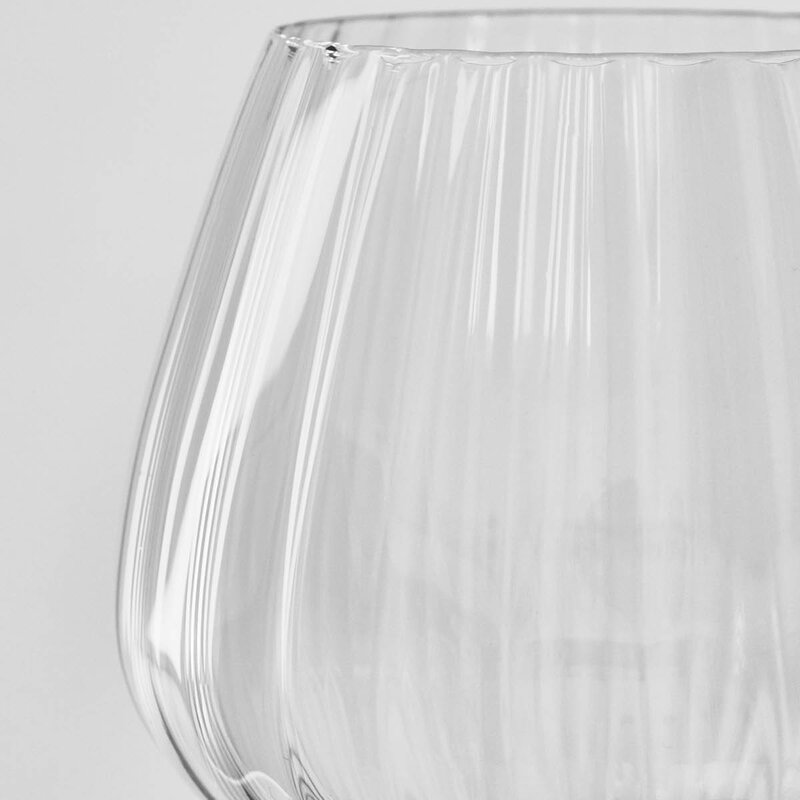 House Doctor Rødvinsglass Rill 54 cl 3 stk klar 
