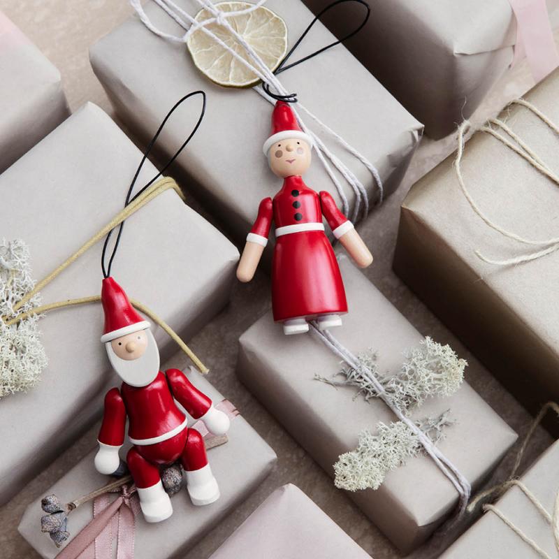 Kay Bojesen, Ornaments Santa Claus and S
