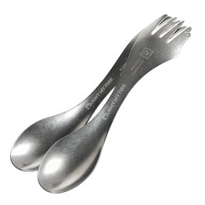 Light My Fire Swedish Spork turbestikk 17 cm 2 stk rustfritt stål