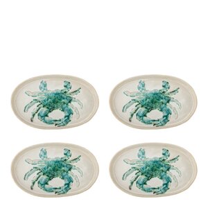 Creative Collection Hadden tallerken 29x18 cm 4 stk grønn