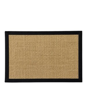 Deco Nord Panama dørmatte 60x90 cm Desert sand/Black