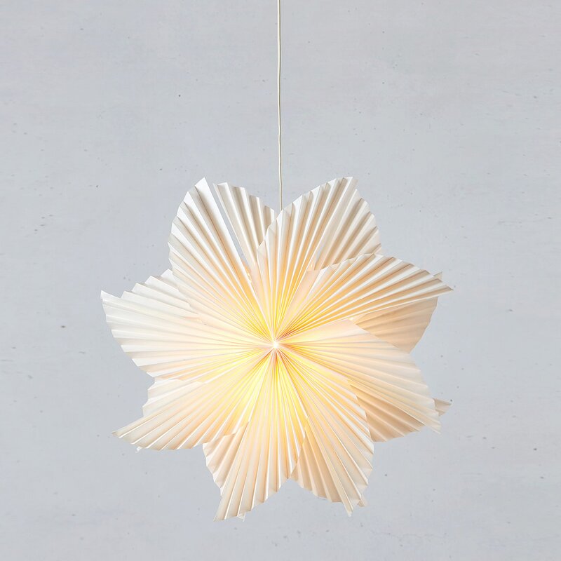 Markslöjd Noomi julestjerne 60 cm hvit