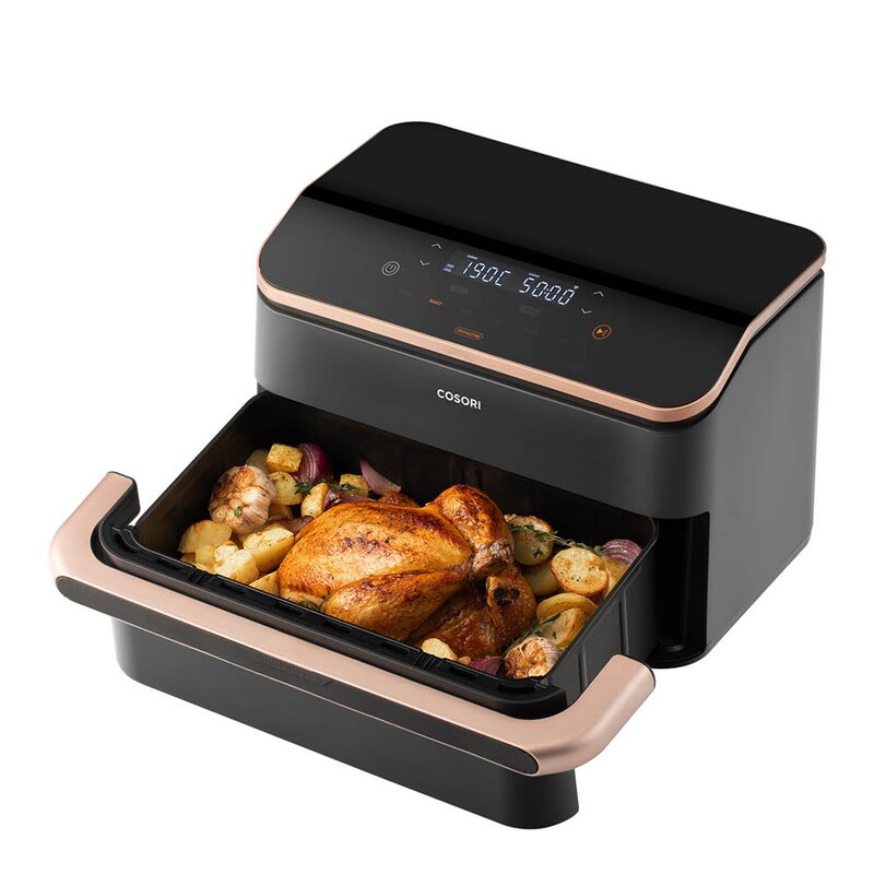 Cosori Dual Blaze Twinfry airfryer 10L mørk grå