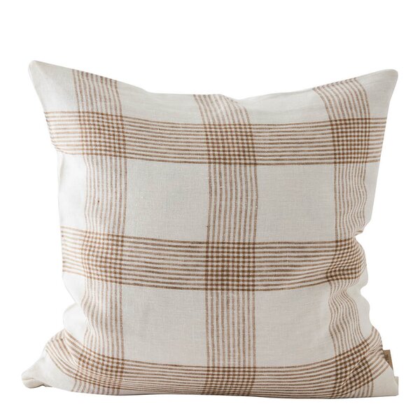 Tell Me More Odette putetrekk i lin 50x50 cm brun