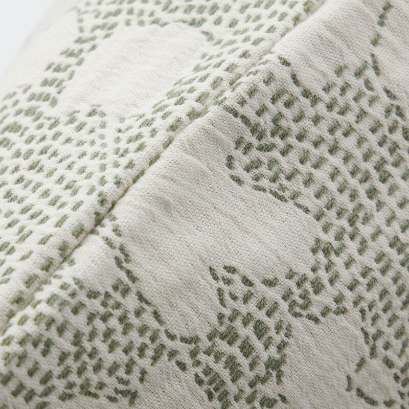 House Doctor Mori putetrekk 50x50 cm off-white/khaki