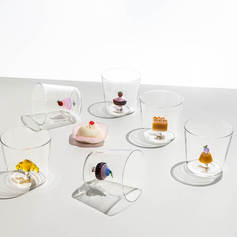 Ichendorf Milano Pâtisserie vannglass 35 cl bringebærcharlotte