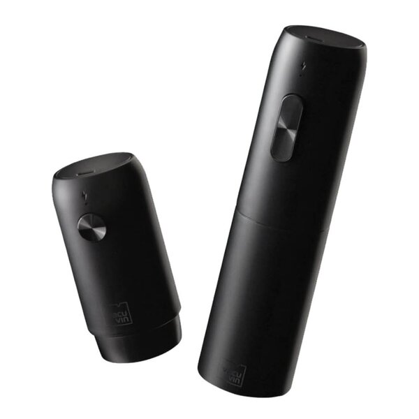 Vacu Vin Elektisk vinåpner 23x15 cm 2 stk svart