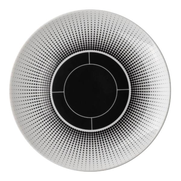 Magnor – Voyage tallerken 20,5 cm hvit/svart
