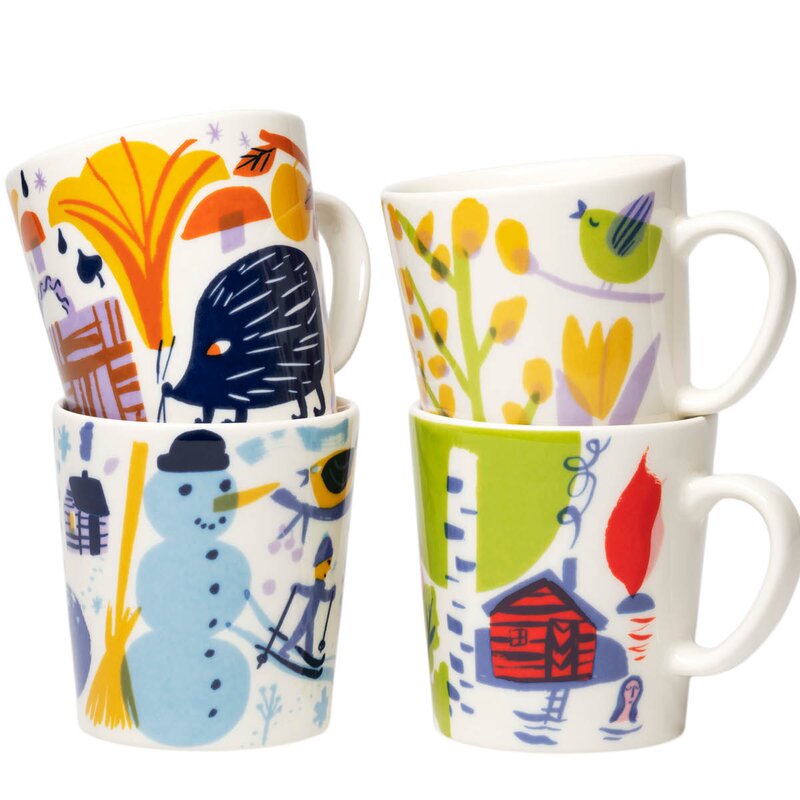 Arabia Luonto kopp 30 cl Vinter