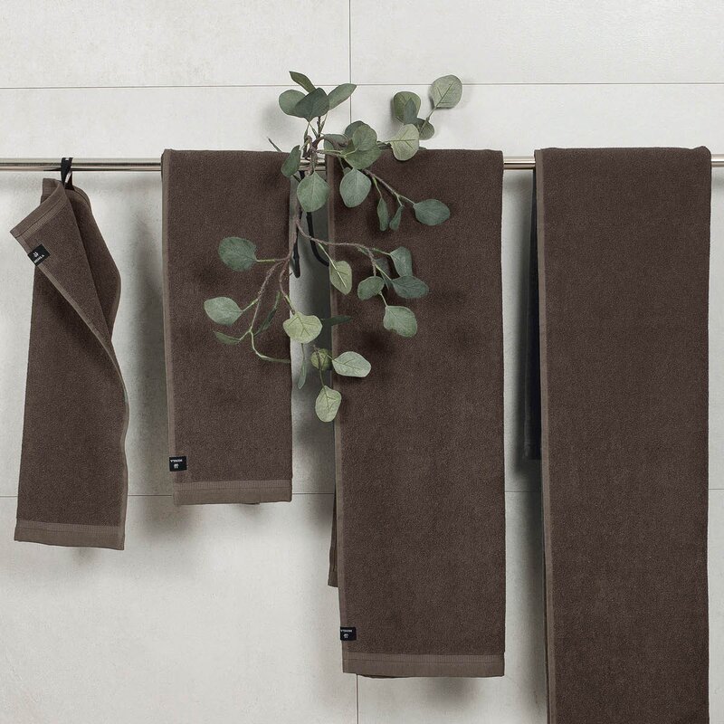 Himla Lina håndkle 70x140 cm chocolate