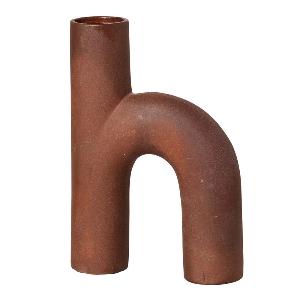 Broste Copenhagen Hector vase 19 cm red clay