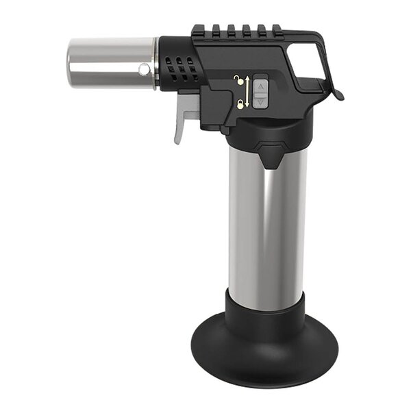 Modern House Basis flamberer børstet stål/svart