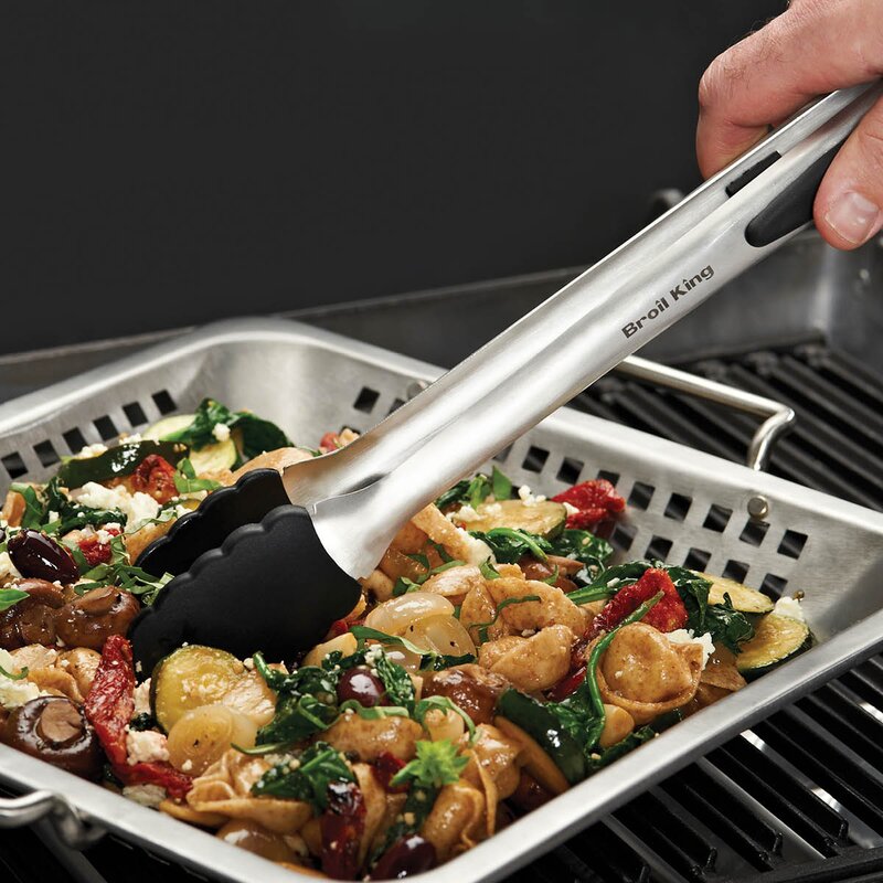 Broil King Grillwok perforert 39x35 cm rustfritt stål