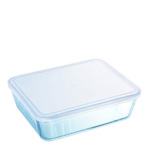 Pyrex Cook & freeze ildfast form m/lokk 1,5L klar