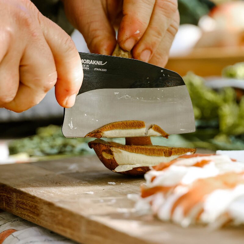 Morakniv Rombo BlackBlade kokkekniv 20 cm (S) asketre