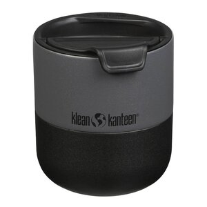 Klean Kanteen Rise Lowball kopp 30 cl med flipplokk asfalt