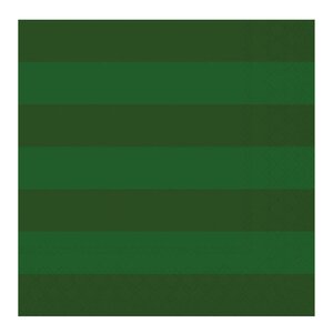 Ambiente Serviett 33x33 cm 20 stk Block Stripe Dark Green