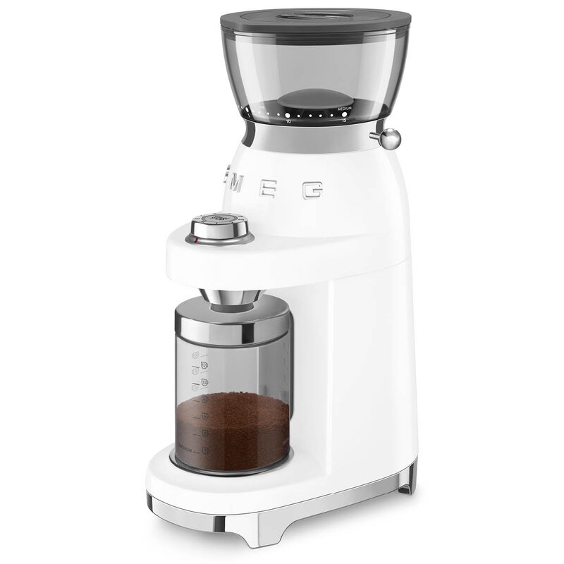 SMEG Kaffekvern CGF03 240g 150 W hvit