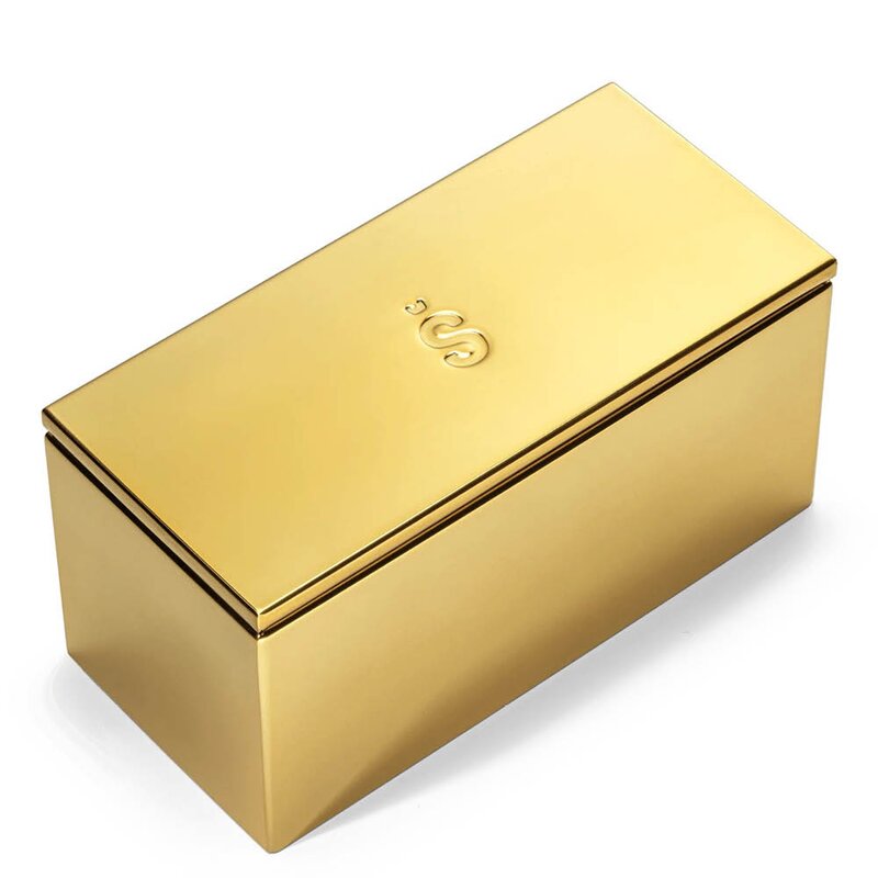 Sjöstrand Kapselholder etui til 20 kaffekapsler messing