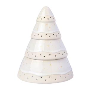 Villeroy & Boch Winter Glow hurricane lys tre 14,5x18,5 cm