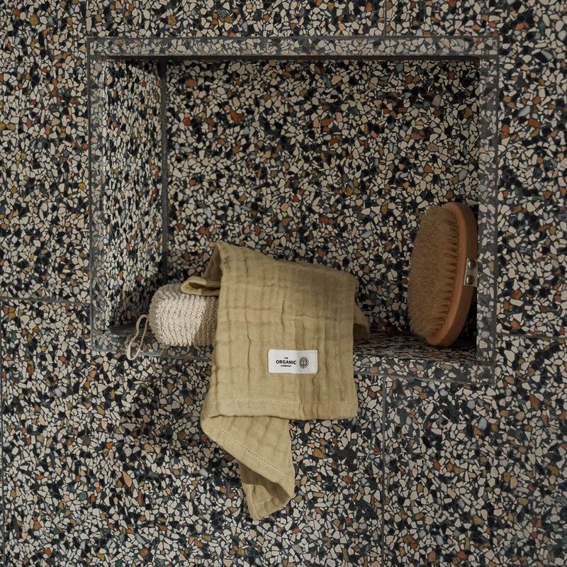 The Organic Company FINE vaskeklut 30x30 cm 3 stk pale honey