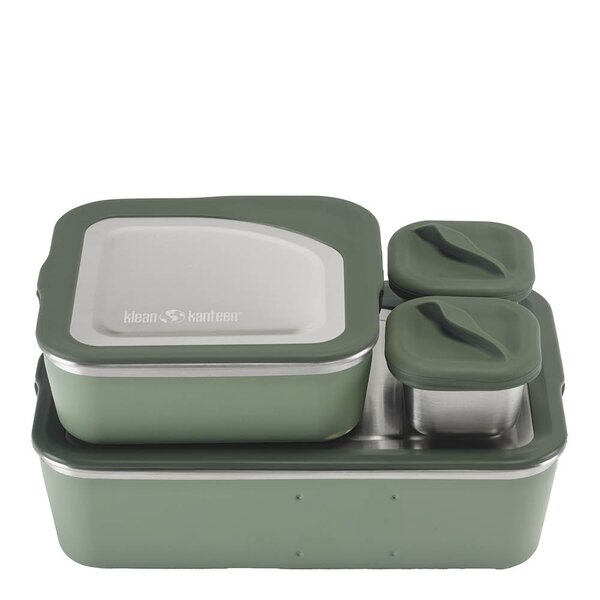 Klean Kanteen Rise matbokssett (stor måltid, lunsj, snack) Sea Spray