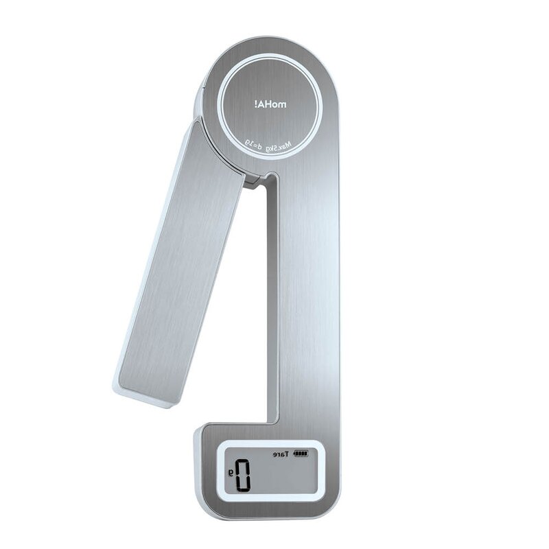 moHA! Scala kjøkkenvekt uten batteri rustfritt stål
