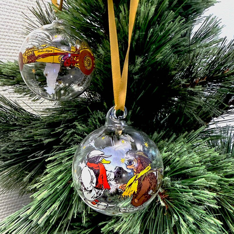 Flåklypa Flåklypa julekule 8 cm Reodor Felgen