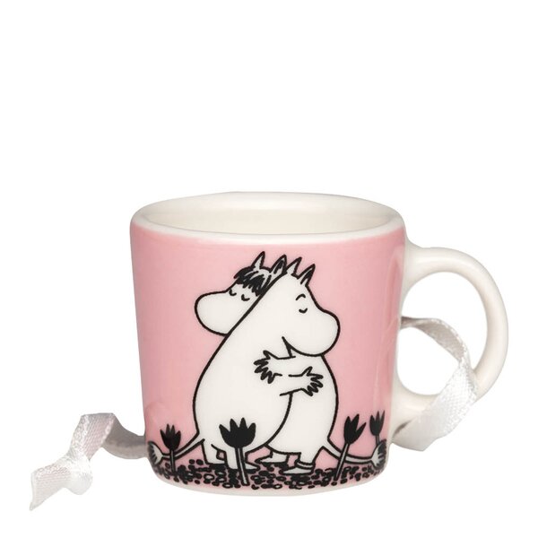 MoominArabia Mummikopp mini 3 cm Kjærlighet rosa gaveeske