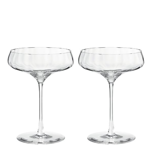 Georg Jensen Bernadotte cocktailglass 20 cl 2 stk klar