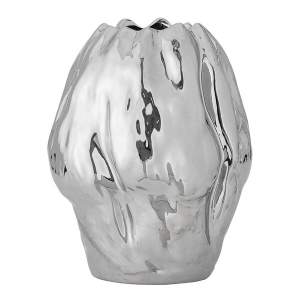 Bloomingville Vase Bobby 29 cm sølv