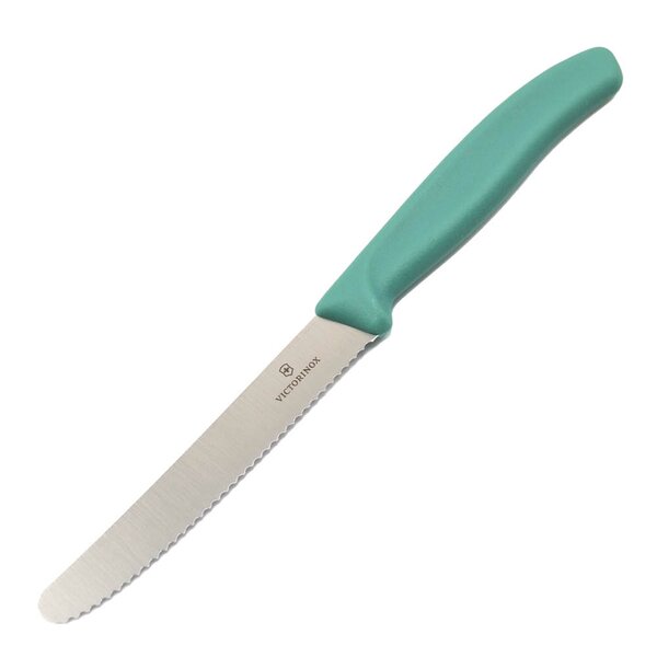 Victorinox - Swiss Classic tomatkniv 11 cm lys grønn