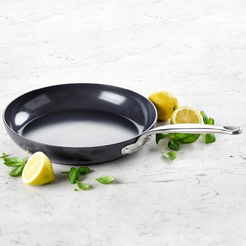 GreenPan Barcelona stekepanne 30 cm svart