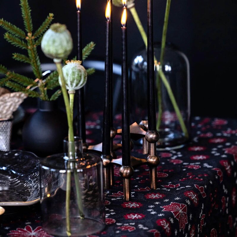 Ekelund Bettys Jul duk 145x250 cm rød