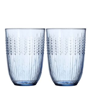 Rörstrand Swedish Grace glass 37 cl 2 stk blå