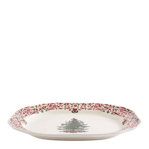 Spode Christmas Tree Yuletide rektangulært fat 36 cm