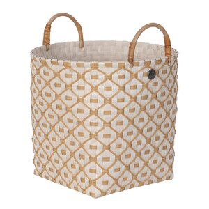 Handed By Ivy & Rose medium kurv m/håndtak 30x27 cm champagne