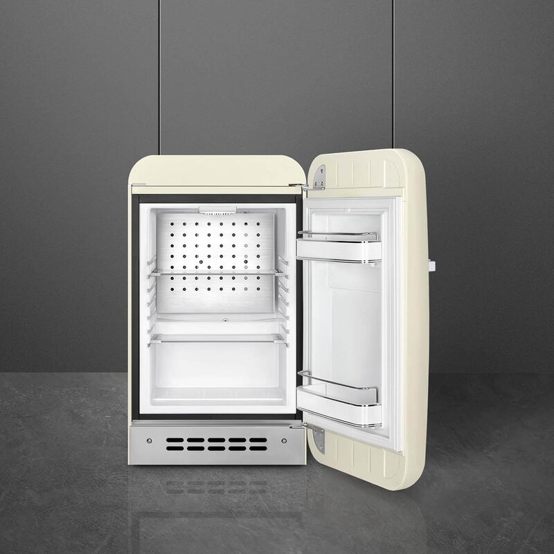 SMEG Kjøleskap FAB5 34L høyrehengt krem