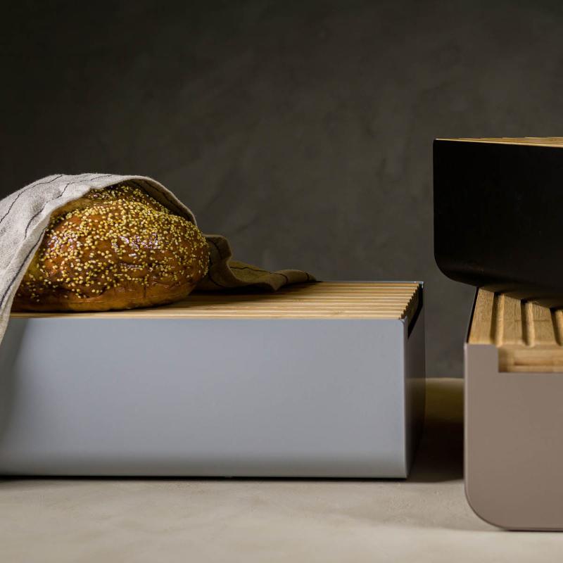 Modern House Lundi brødboks 35x22 cm natur/sand