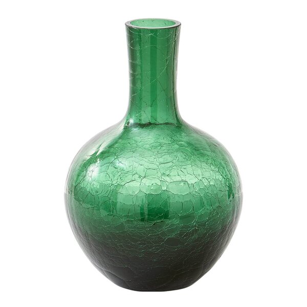 Pols Potten - Ball Body vase S 32 cm m&oslash;rk gr&oslash;nn