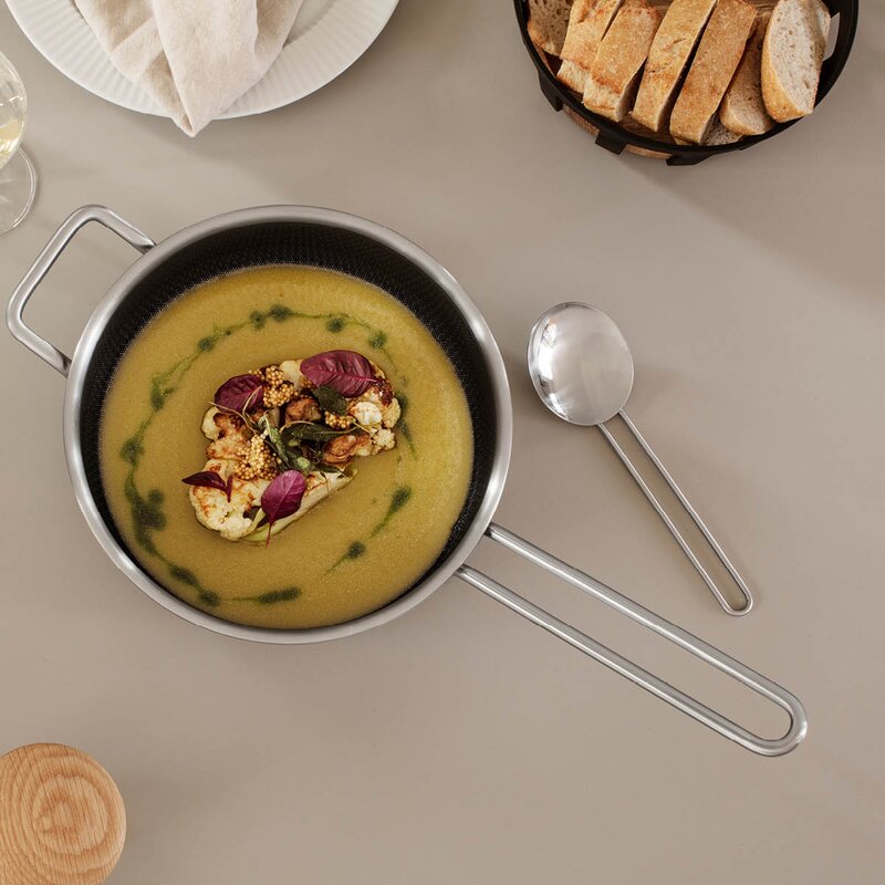 Eva Trio Mosaic sautépanne 24 cm keramisk Slip-Let-belegg