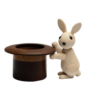 Spring Copenhagen The Magic Hat Kanin trefigur 9,5 cm lønn