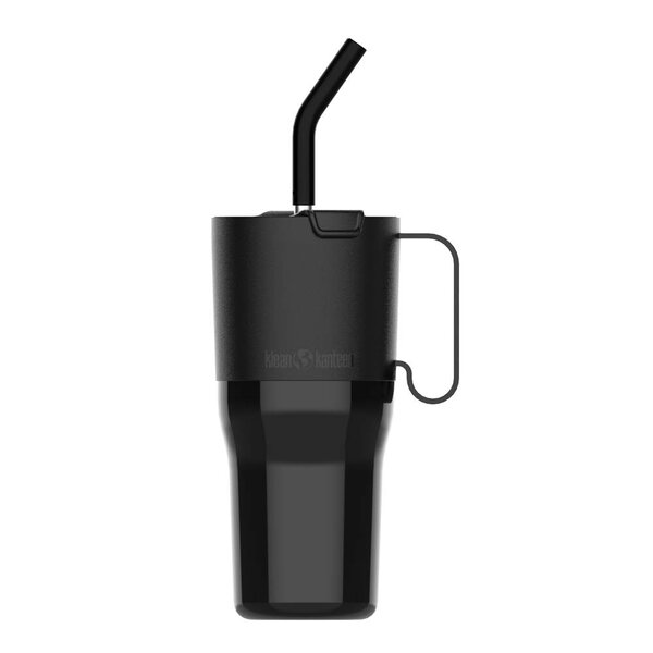 Klean Kanteen Rise Tumbler 77 cl med sugerørslokk svart